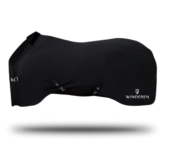 WINDEREN SOFTSHELL THERMO CLEAR - ČRNA