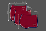 SKAKALNA PODSEDELNICA ANATOMIC TOP LINE - RDEČA/BELA